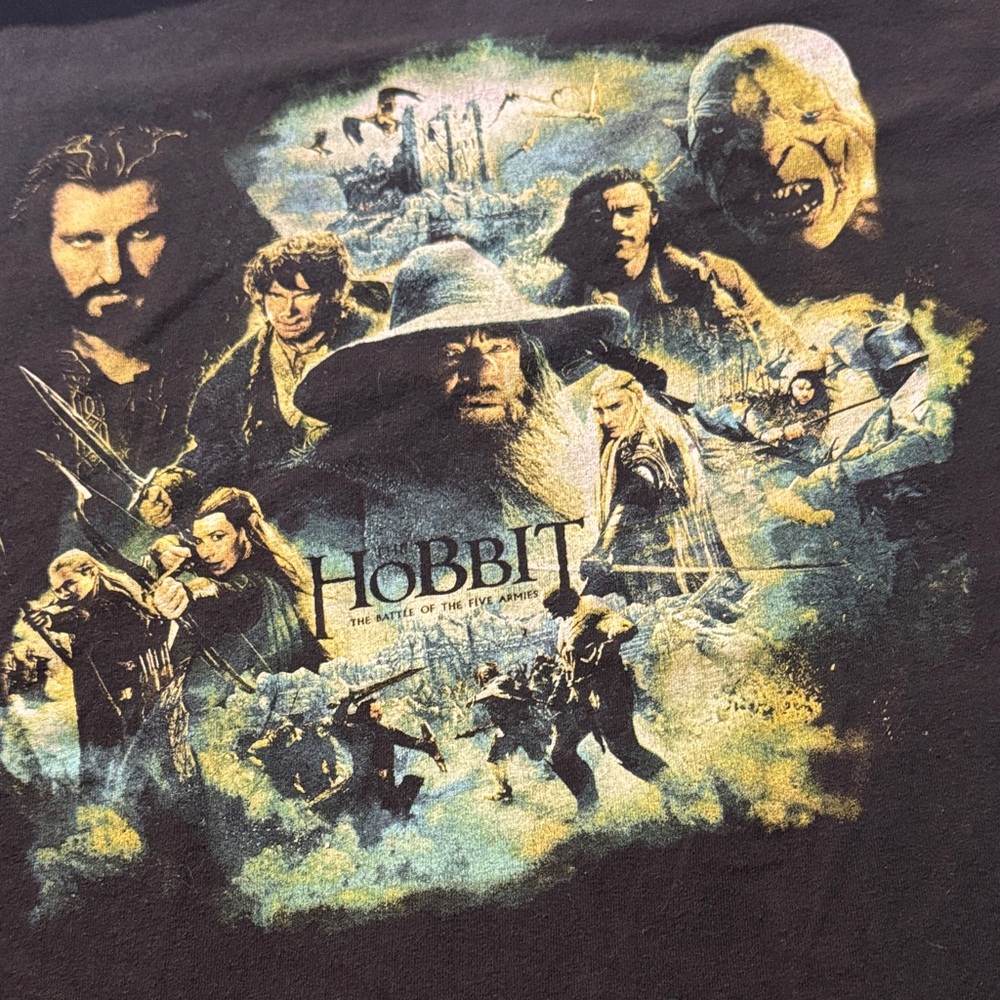 The Hobbit “The Battle‎ of Five Armies” Graphic T-Shirt - Picture 5 of 5